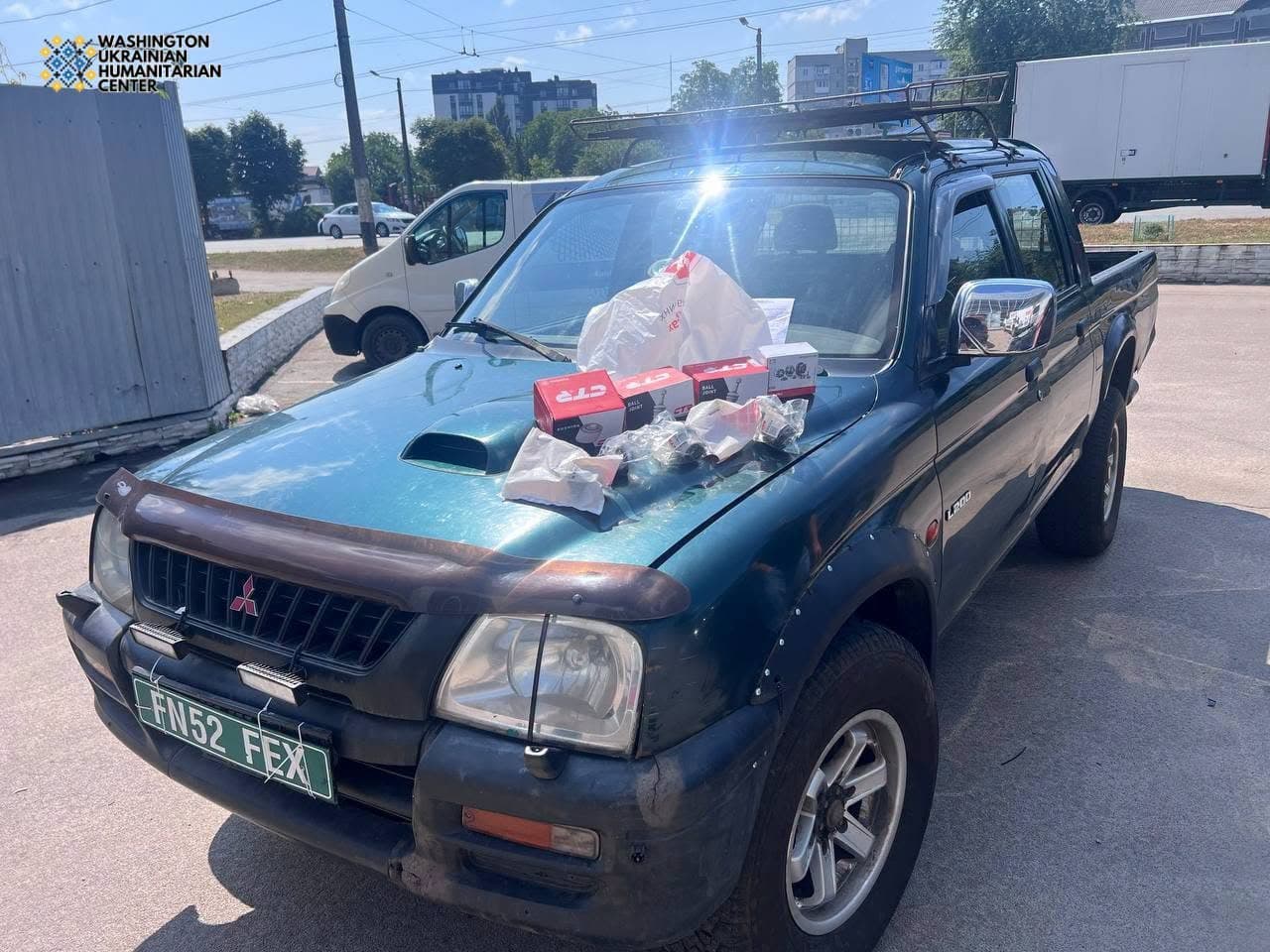 Four Evacuation Vehicles Delivered to Support Ukraine
