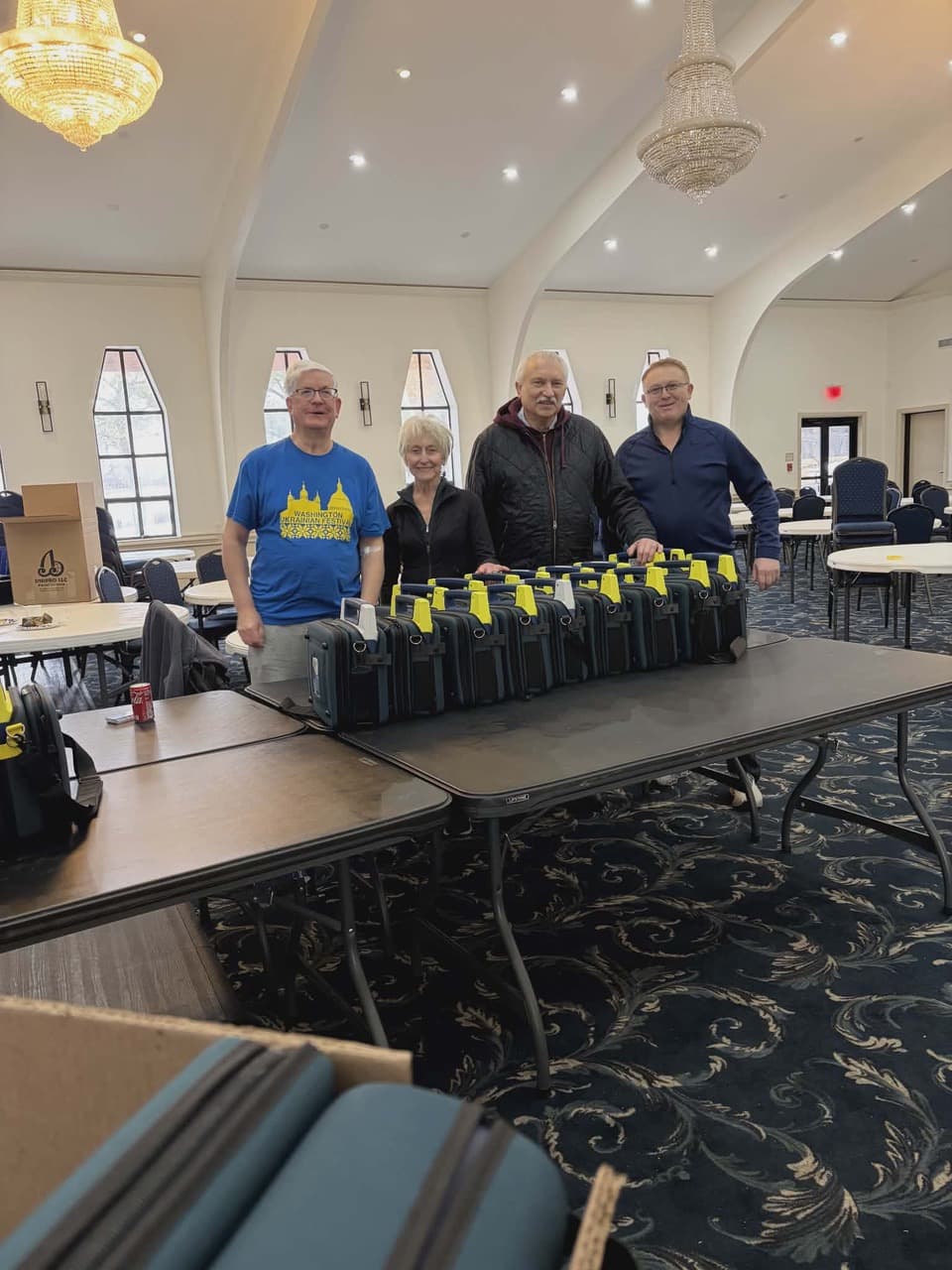 400 Defibrillators Sent to Ukraine